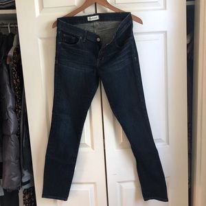 Madewell skinny jeans size 28 dark wash